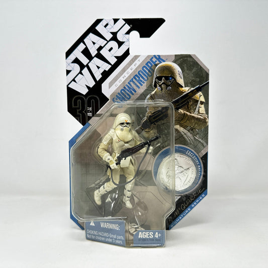 Vintage Hasbro Star Wars Mid MOC McQuarrie Snowtrooper (Concept) #42 - Hasbro 30th Anniversary Collection