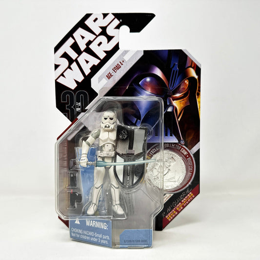 Vintage Hasbro Star Wars Mid MOC McQuarrie Stormtrooper (Concept) #09 - Hasbro 30th Anniversary Collection