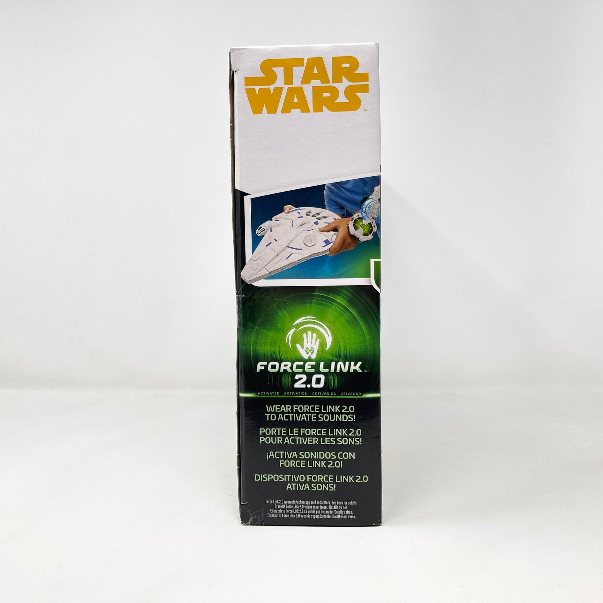Vintage Hasbro Star Wars Mid MOC Millenium Falcon (Solo) - Hasbro Forcelink 2.0 Series 2017 Star Wars Ship