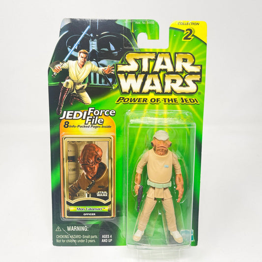 Vintage Hasbro Star Wars Mid MOC Mon Calamari Officer - Kenner Power of the Jedi (POTJ) Star Wars Action Figure