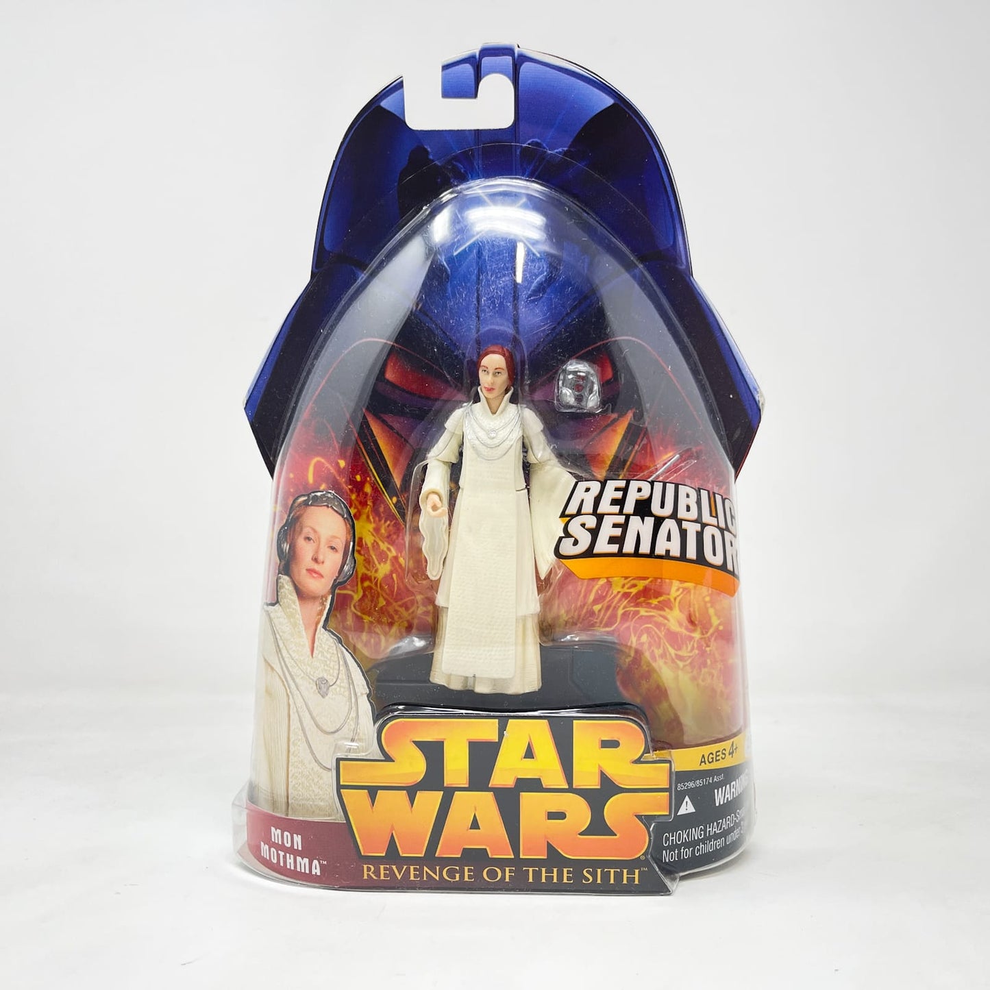 Vintage Hasbro Star Wars Mid MOC Mon Mothma (Republic Senator) #24 - Hasbro ROTS 2005