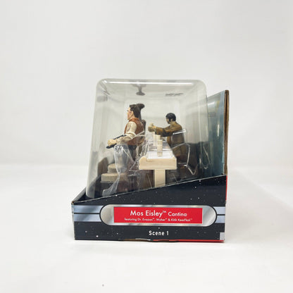 Vintage Hasbro Star Wars Mid MOC Mos Eisley Cantina 1 of 2 (2004) ANH - Hasbro Original Trilogy Collection Screen Scenes