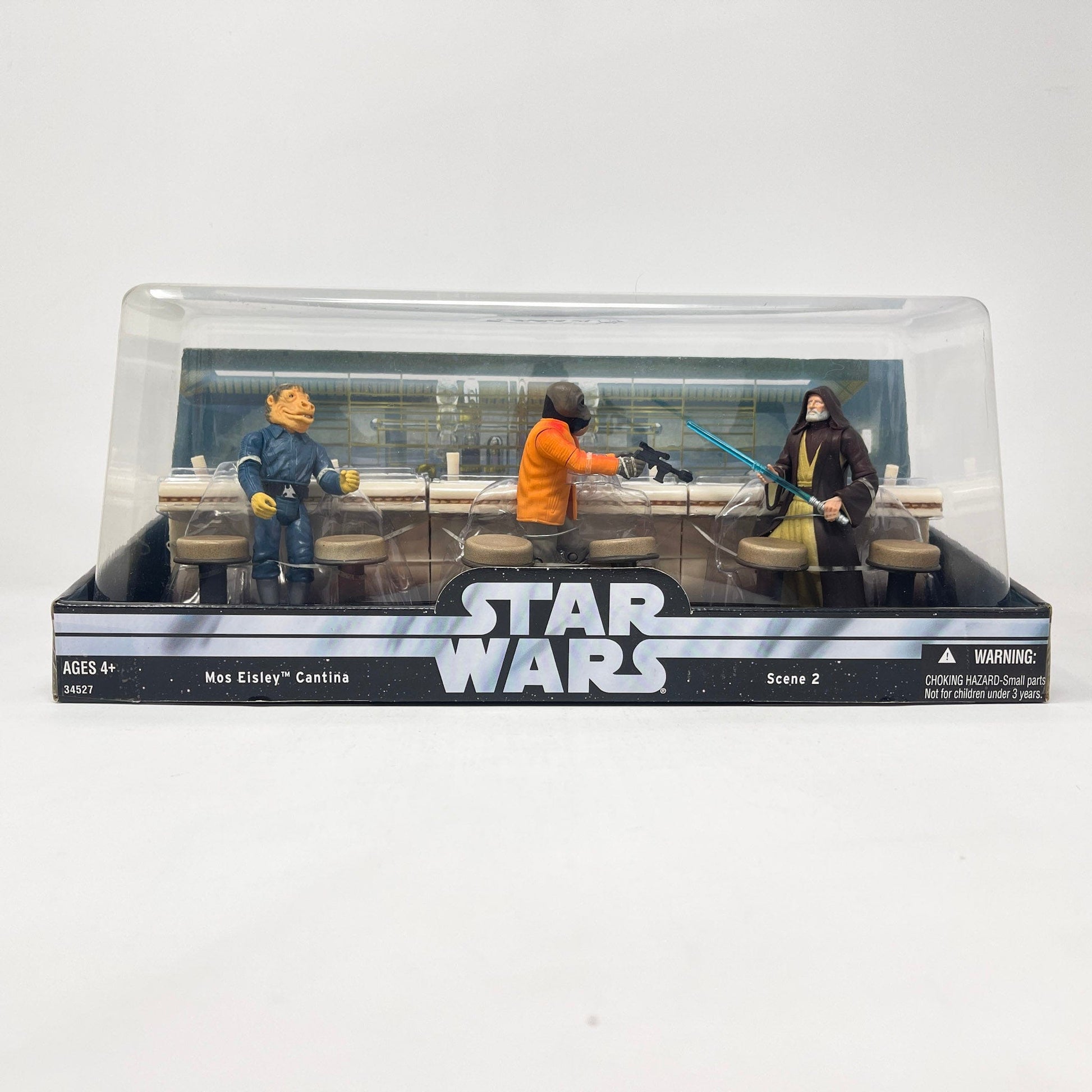 Vintage Hasbro Star Wars Mid MOC Mos Eisley Cantina 2 of 2 (2004) ANH - Hasbro Original Trilogy Collection Screen Scenes