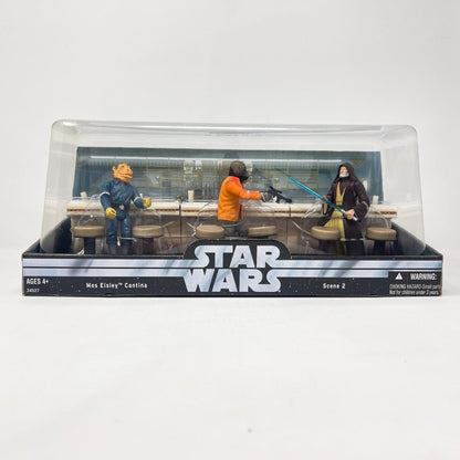 Vintage Hasbro Star Wars Mid MOC Mos Eisley Cantina 2 of 2 (2004) ANH - Hasbro Original Trilogy Collection Screen Scenes
