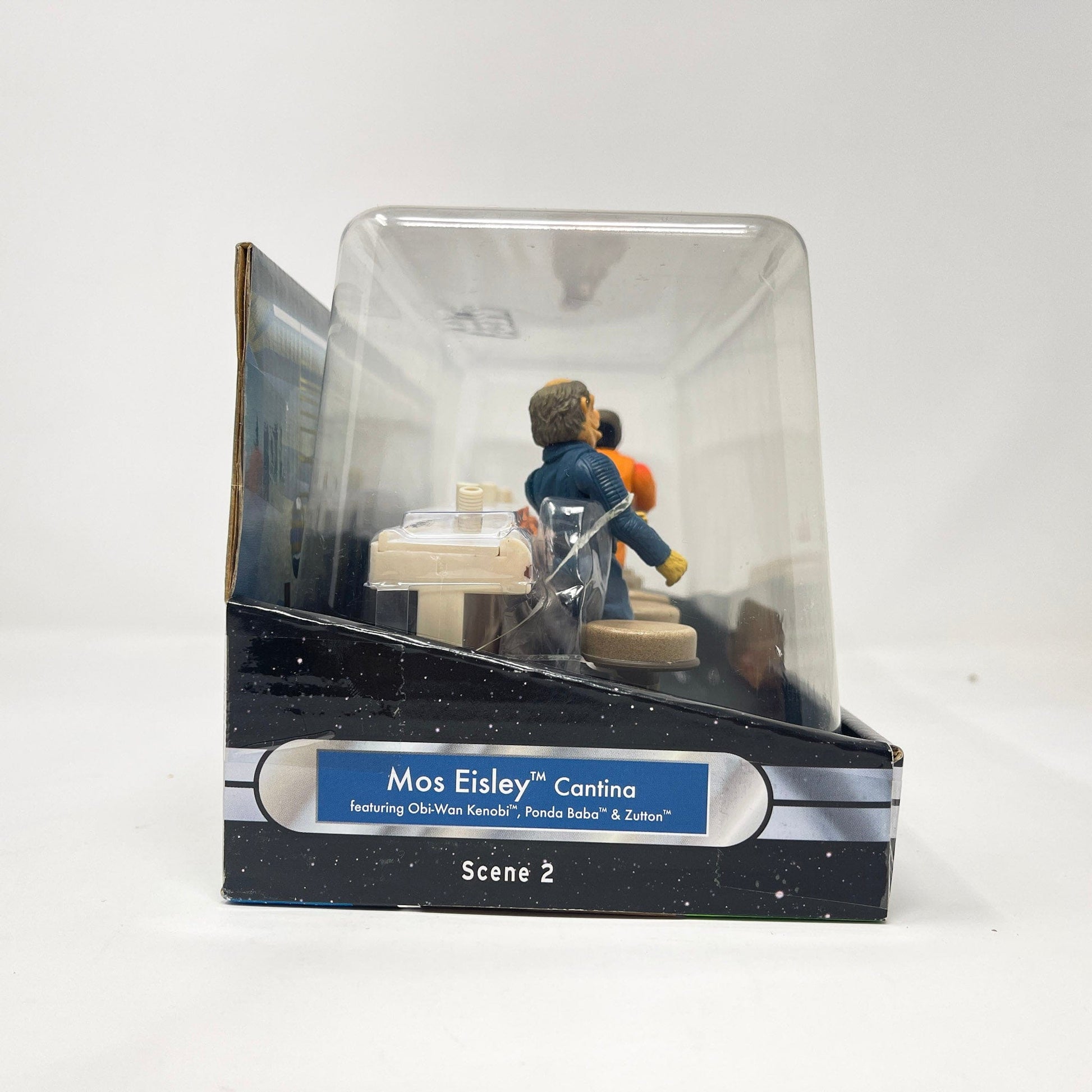Vintage Hasbro Star Wars Mid MOC Mos Eisley Cantina 2 of 2 (2004) ANH - Hasbro Original Trilogy Collection Screen Scenes