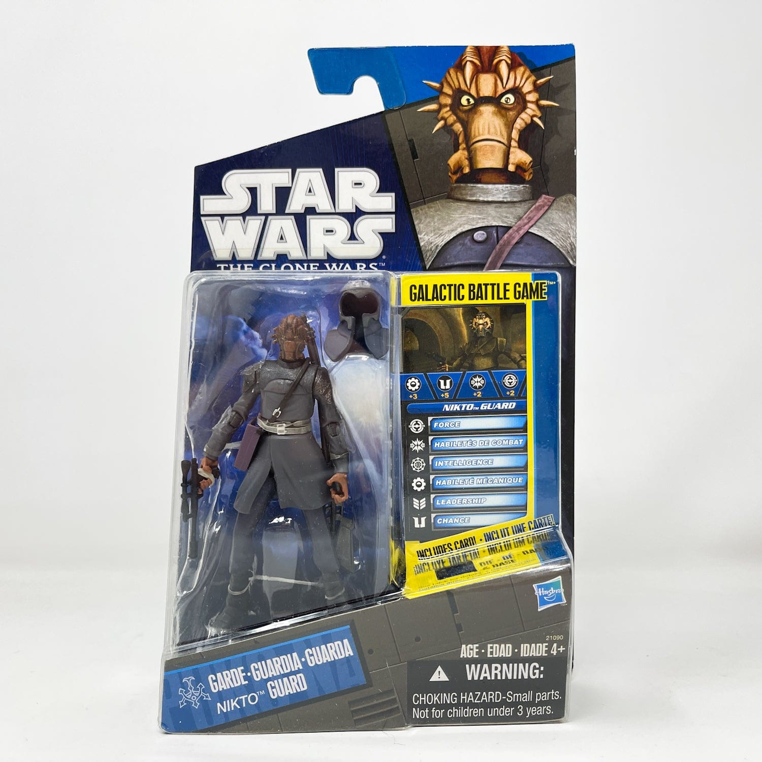 Vintage Hasbro Star Wars Mid MOC Nikto Guard - Hasbro The Clone Wars (2010)