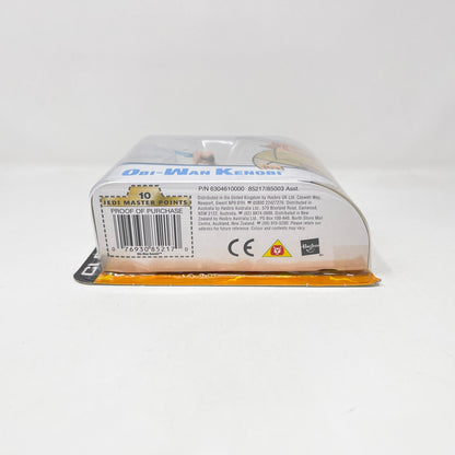 Vintage Hasbro Star Wars Mid MOC Obi-Wan Kenobi (2003) - Hasbro Tarkovsky Clone Wars Animated Figure MOC