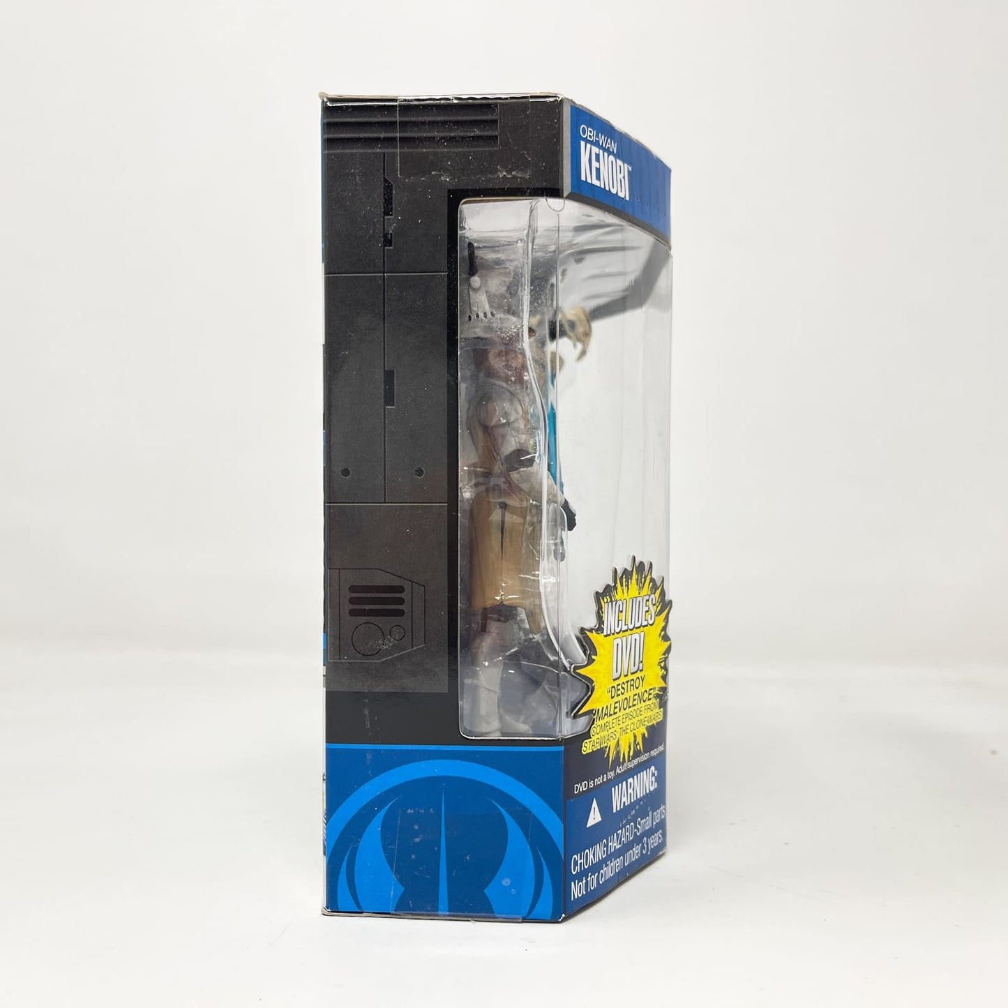 Vintage Hasbro Star Wars Mid MOC Obi-Wan Kenobi & General Grievous Destroy Malevolence (DVD Set 3 of 3) 2-pack - Hasbro Clone Wars (2010)