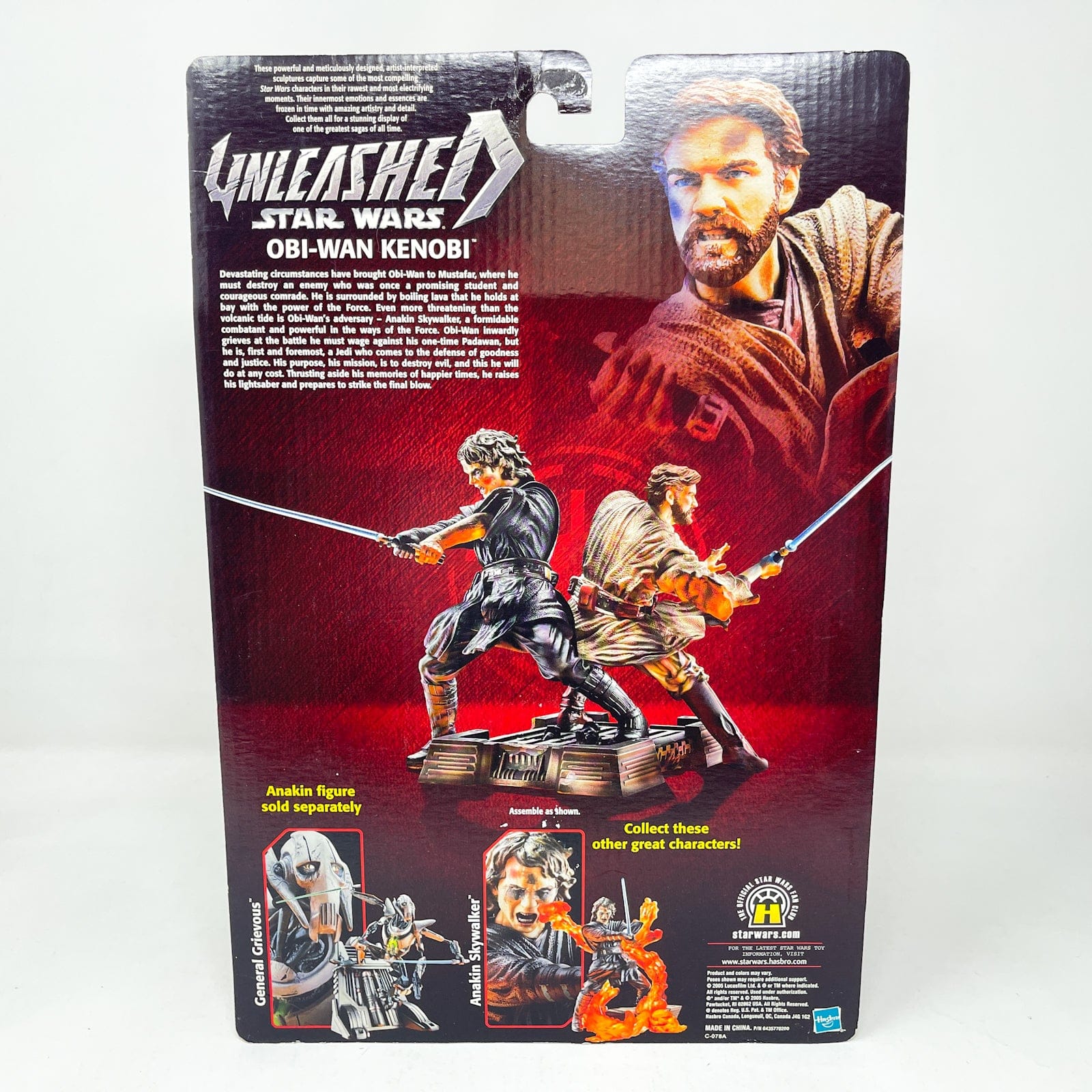 Vintage Hasbro Star Wars Mid MOC Obi-Wan Kenobi - Hasbro Unleashed Collection