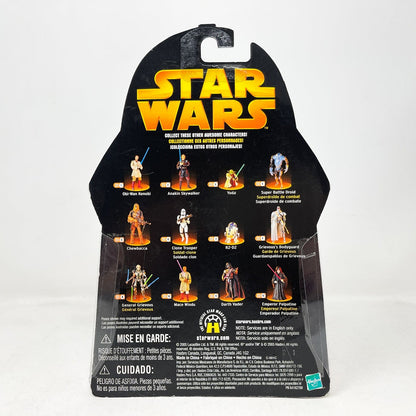 Vintage Hasbro Star Wars Mid MOC Obi-Wan Kenobi (Jedi Kick) #27 - Hasbro ROTS 2005