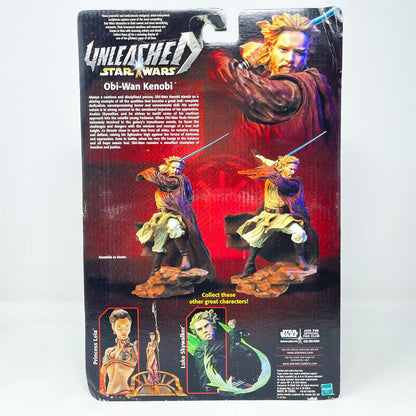 Vintage Hasbro Star Wars Mid MOC Obi-Wan Kenobi (Jedi Knight) - Hasbro Unleashed Collection (2003)