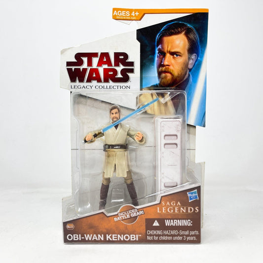Vintage Hasbro Star Wars Mid MOC Obi-Wan Kenobi SL03 - Hasbro Legacy Collection 3.75"