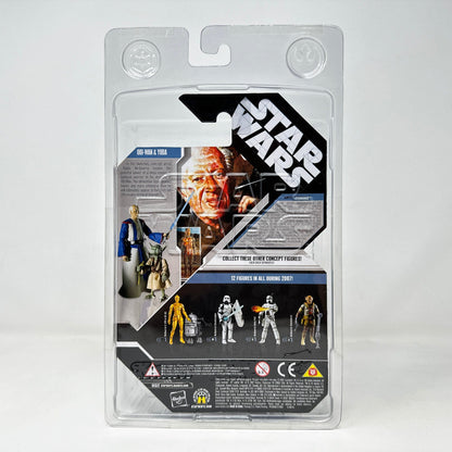 Vintage Hasbro Star Wars Mid MOC Obi-Wan & Yoda (Concept) SDCC - Hasbro 30th Anniversary Collection