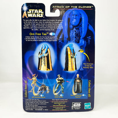 Vintage Hasbro Star Wars Mid MOC Orn Free Taa (Senator) #02-35 - Hasbro SAGA Series 3.75"