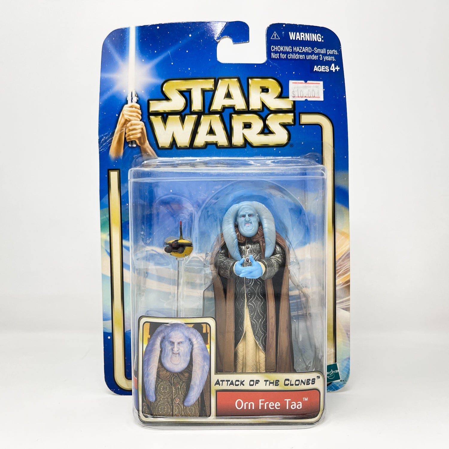 Vintage Hasbro Star Wars Mid MOC Orn Free Taa (Senator) #02-35 - Hasbro SAGA Series 3.75"