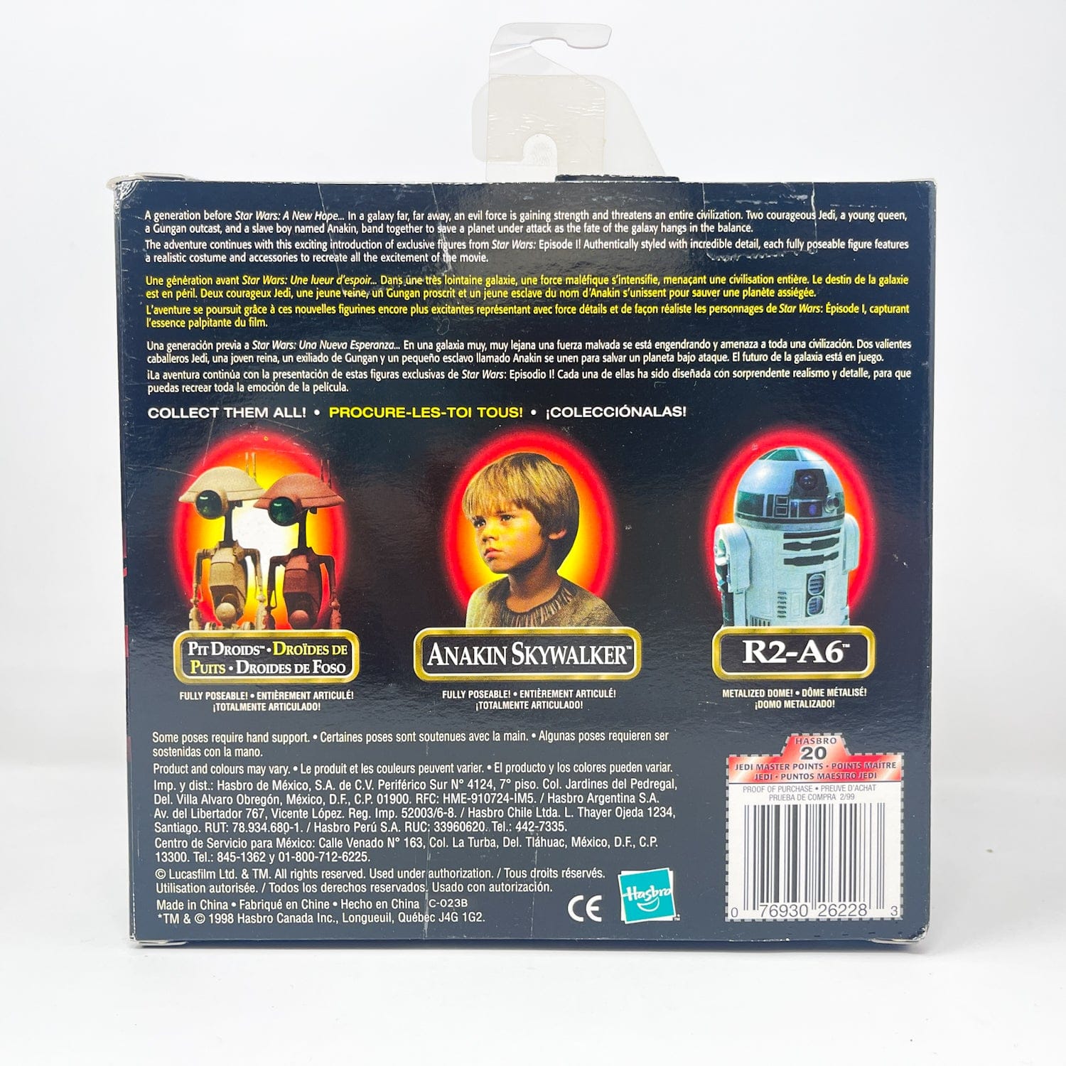 Vintage Hasbro Star Wars Mid MOC Pit Droids - Hasbro Episode 1 Action Series 12 inch Scale (1998)