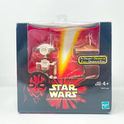 Vintage Hasbro Star Wars Mid MOC Pit Droids - Hasbro Episode 1 Action Series 12 inch Scale (1998)
