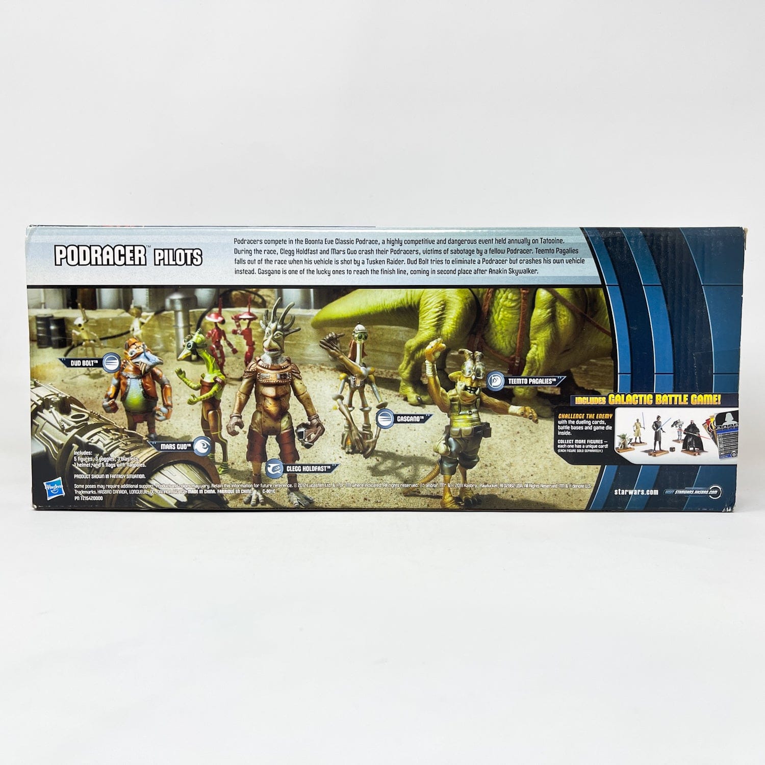 Vintage Hasbro Star Wars Mid MOC Pod Racer Pilots – Movie Heroes Clone Wars Battle Pack (2012)