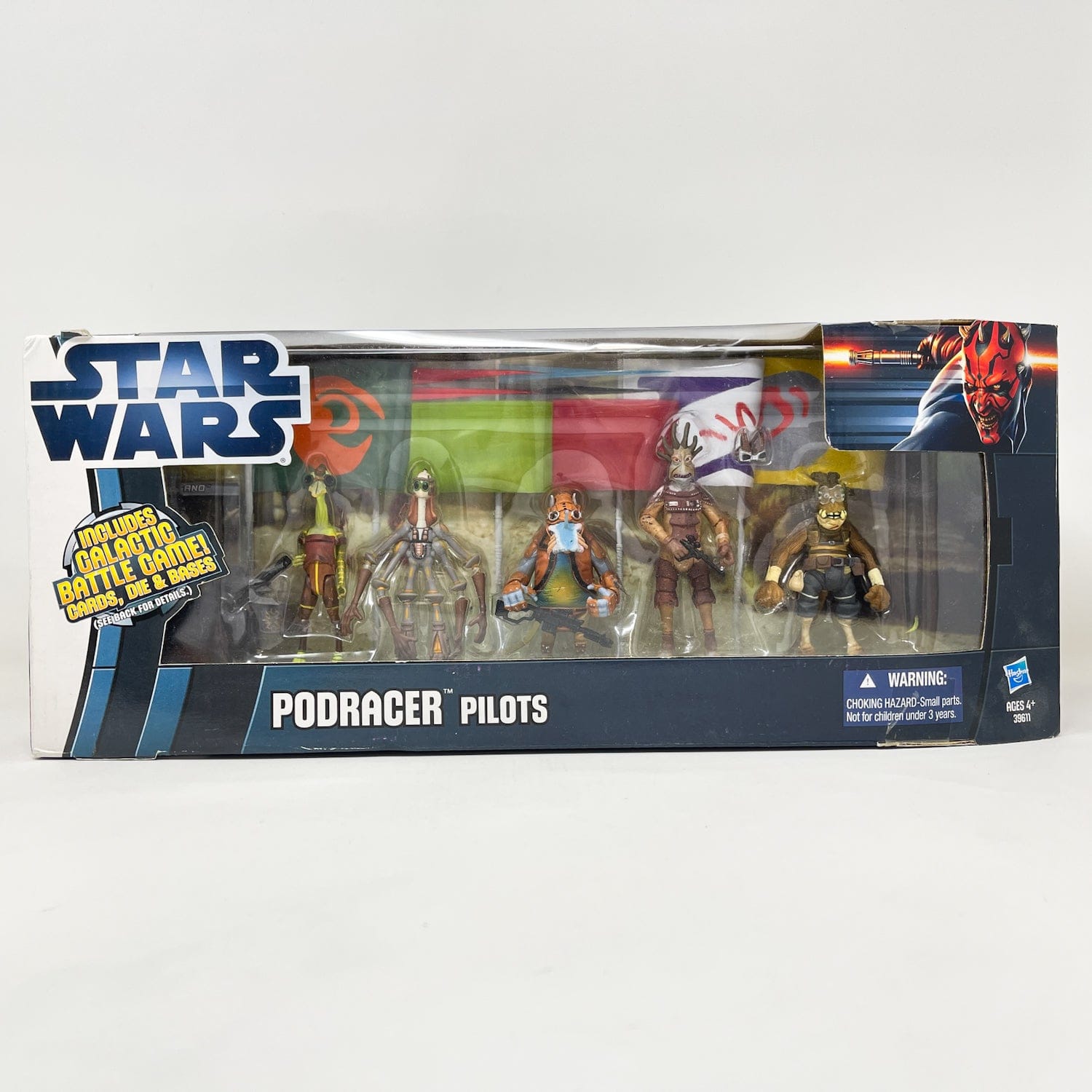 Vintage Hasbro Star Wars Mid MOC Pod Racer Pilots – Movie Heroes Clone Wars Battle Pack (2012)