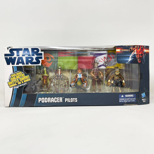 Vintage Hasbro Star Wars Mid MOC Pod Racer Pilots – Movie Heroes Clone Wars Battle Pack (2012)