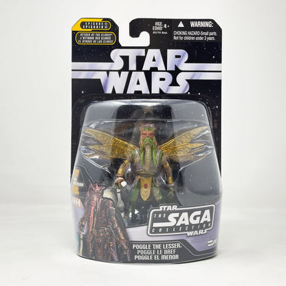 Vintage Hasbro Star Wars Mid MOC Poggle the Lesser #18 - Hasbro Saga Collection (2006)