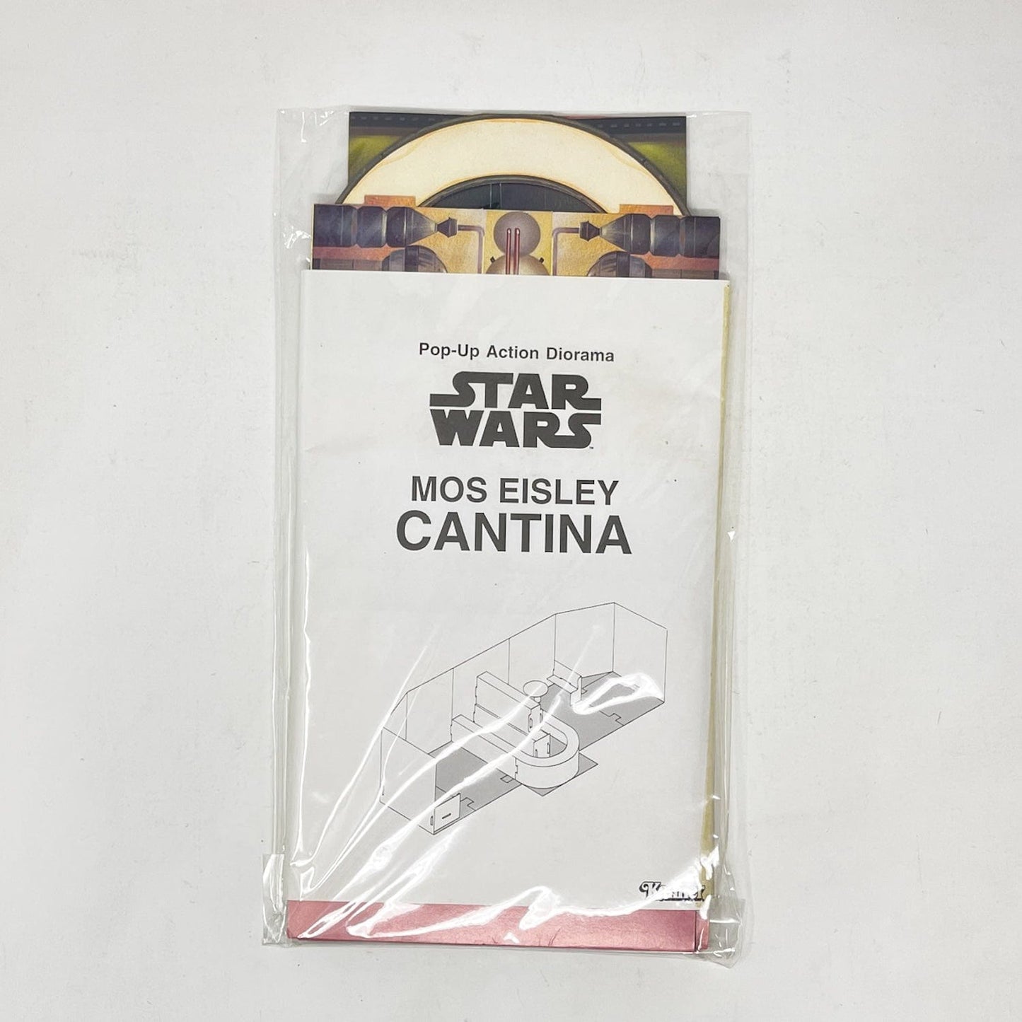 Vintage Hasbro Star Wars Mid MOC POTF2 Japanese 6-Pack - Star Wars Mos Eisley Cantina