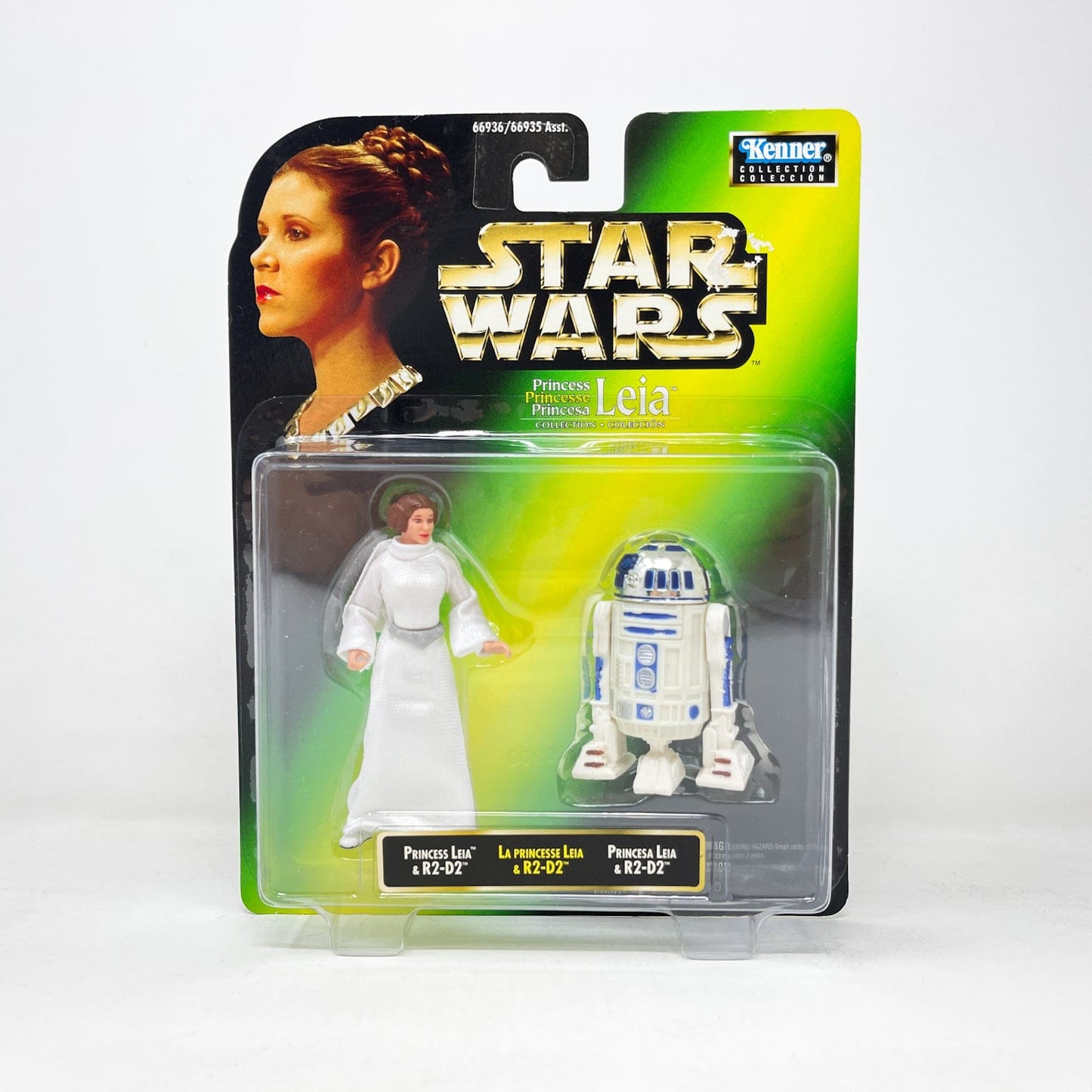 Vintage Hasbro Star Wars Mid MOC Princess Leia 2-Packs - Complete Set of 4 - Kenner Power of the Force (POTF2)
