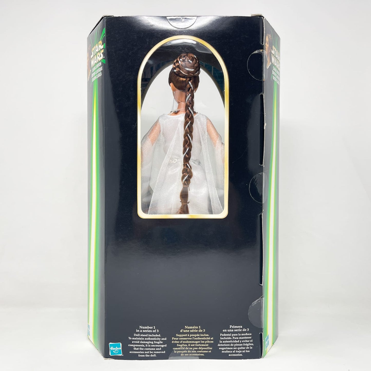 Vintage Hasbro Star Wars Mid MOC Princess Leia Ceremonial Gown Portrait Edition 12 inch – Hasbro Classic Edition (1999)
