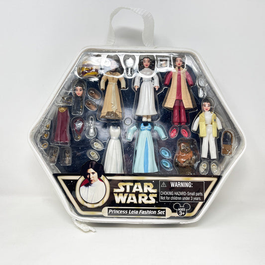 Vintage Hasbro Star Wars Mid MOC Princess Leia Fashion Set (2007) - 3.75" Hasbro Disney Parks Star Wars