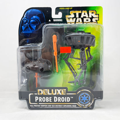 Vintage Hasbro Star Wars Mid MOC Probe Droid (Deluxe) – Hasbro Star Wars Power of the Force (1996)