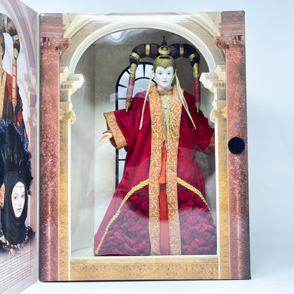 Vintage Hasbro Star Wars Mid MOC Queen Amidala Red Senate Gown Portrait Edition 12 inch – Hasbro Episode I (1999)