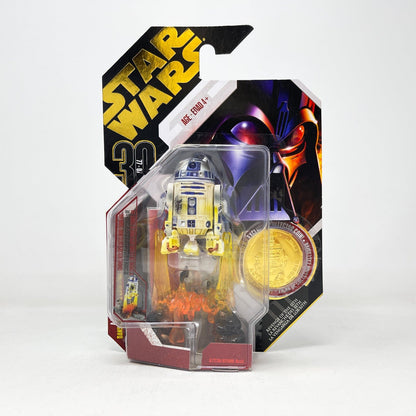 Vintage Hasbro Star Wars Mid MOC R2-D2 #04 - Hasbro 30th Anniversary Collection 3.75"