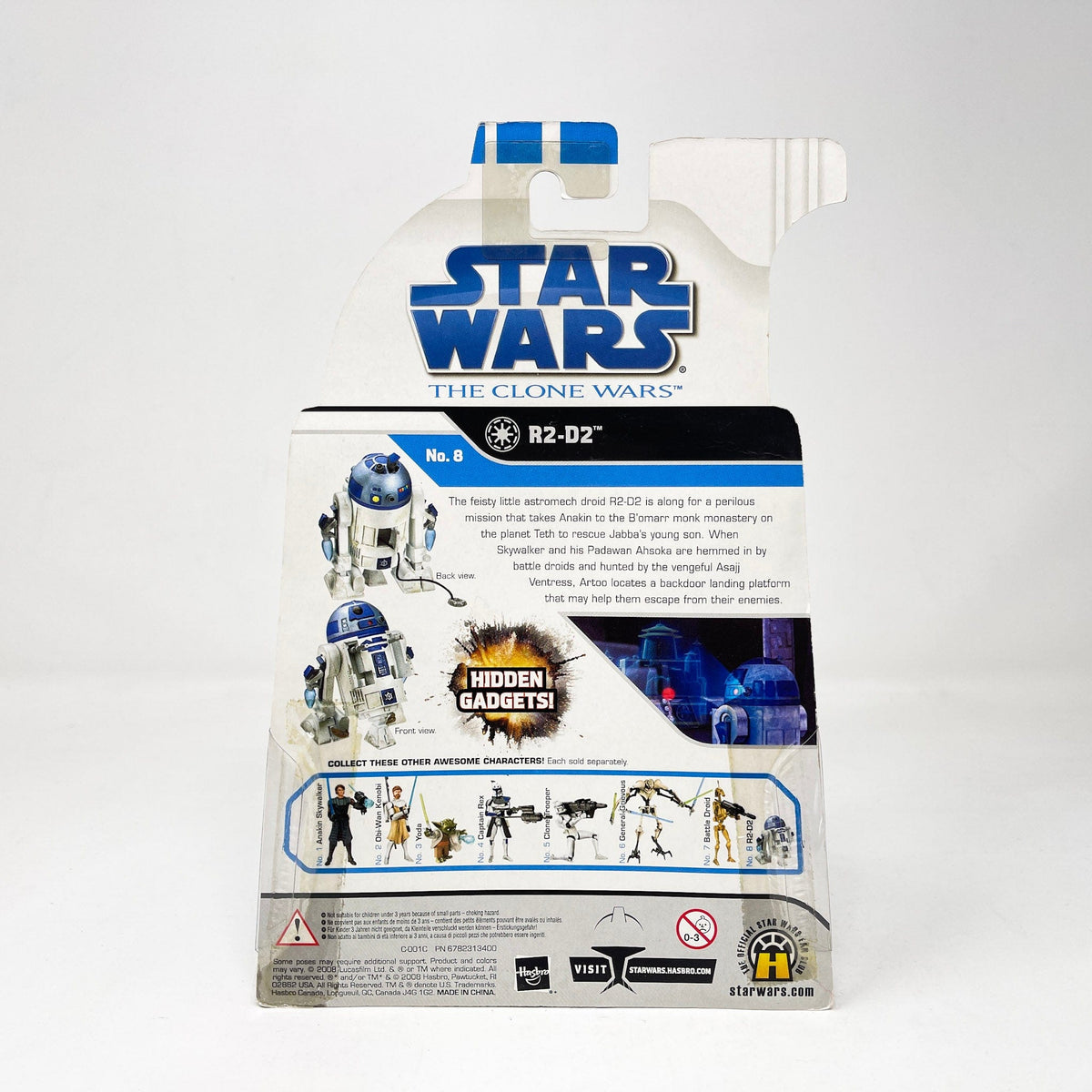 D2 Legacy Collection R2-D2 #8 - Hasbro 2008 Clone Wars Legacy Collection Star Wars Action F ...