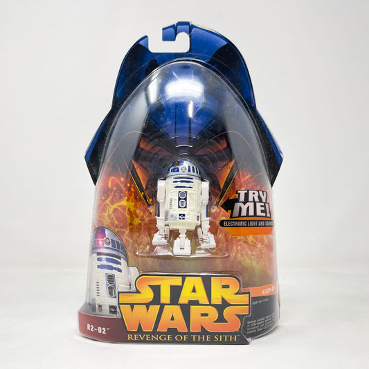 Vintage Hasbro Star Wars Mid MOC R2-D2 (Try Me) #48 - Hasbro ROTS 2005