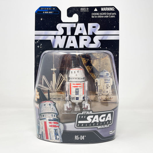 Vintage Hasbro Star Wars Mid MOC R5-D4 #32 - Hasbro Saga Collection (2006)