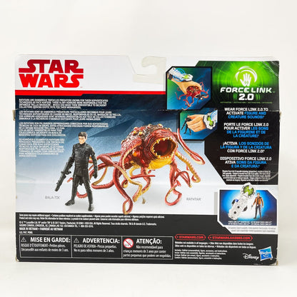 Vintage Hasbro Star Wars Mid MOC Rathtar - Hasbro TFA 2017 Forcelink Series 3.75"