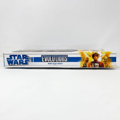 Vintage Hasbro Star Wars Mid MOC Rebel Pilots Legacy Evolutions Multipack Series 2 - Hasbro Legacy Collection (2008)