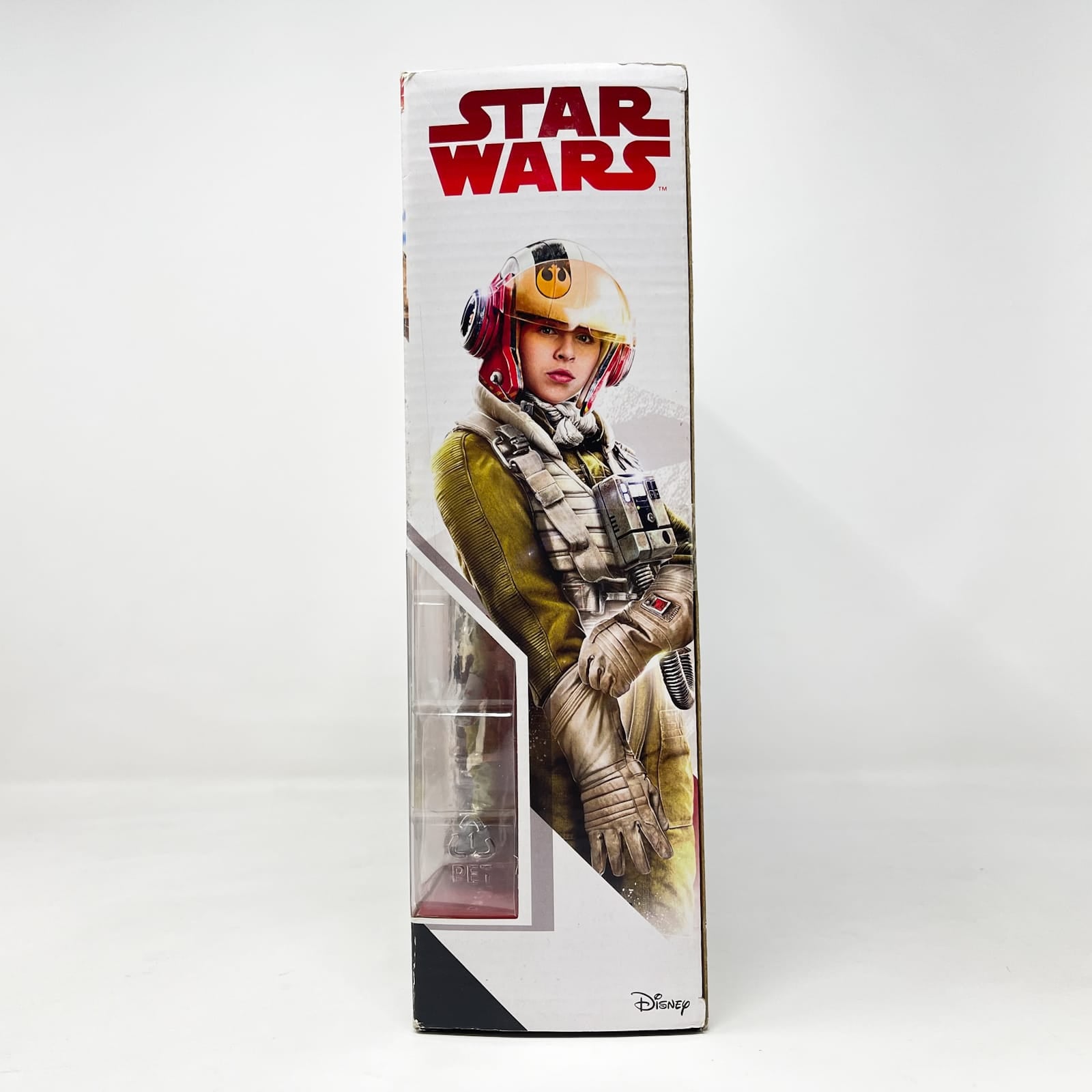 Vintage Hasbro Star Wars Mid MOC Resistance A-Wing Fighter - Hasbro Forcelink Series 2017 3.75" Star Wars Action Ship