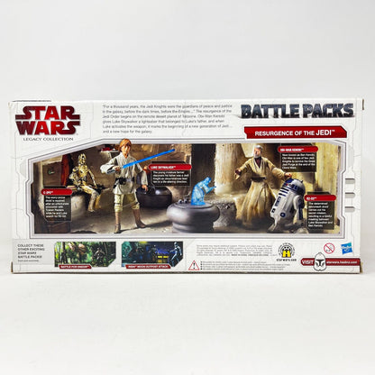 Vintage Hasbro Star Wars Mid MOC Resurgence of the Jedi - Hasbro Battle Pack Legacy Collection 3.75"