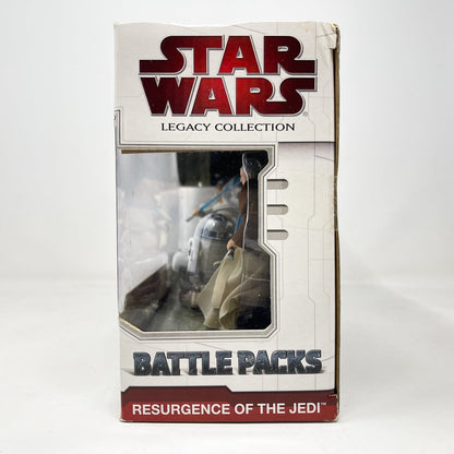 Vintage Hasbro Star Wars Mid MOC Resurgence of the Jedi - Hasbro Battle Pack Legacy Collection 3.75"