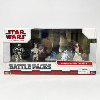 Vintage Hasbro Star Wars Mid MOC Resurgence of the Jedi - Hasbro Battle Pack Legacy Collection 3.75"