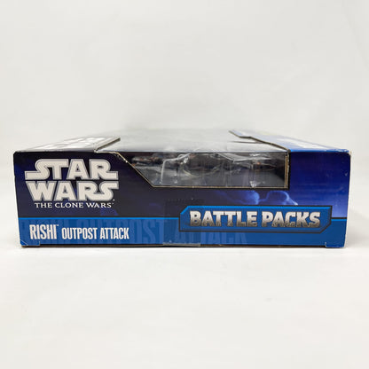 Vintage Hasbro Star Wars Mid MOC Rishi Outpost Attack Battle Pack – Hasbro Star Wars The Clone Wars (2010)