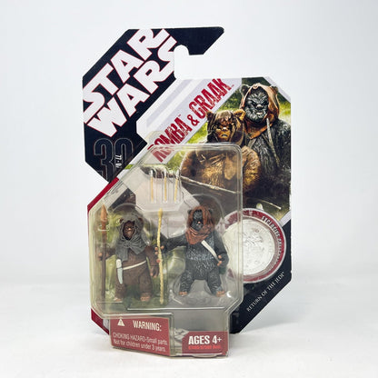 Vintage Hasbro Star Wars Mid MOC Romba & Graak #43 - Hasbro 30th Anniversary Collection