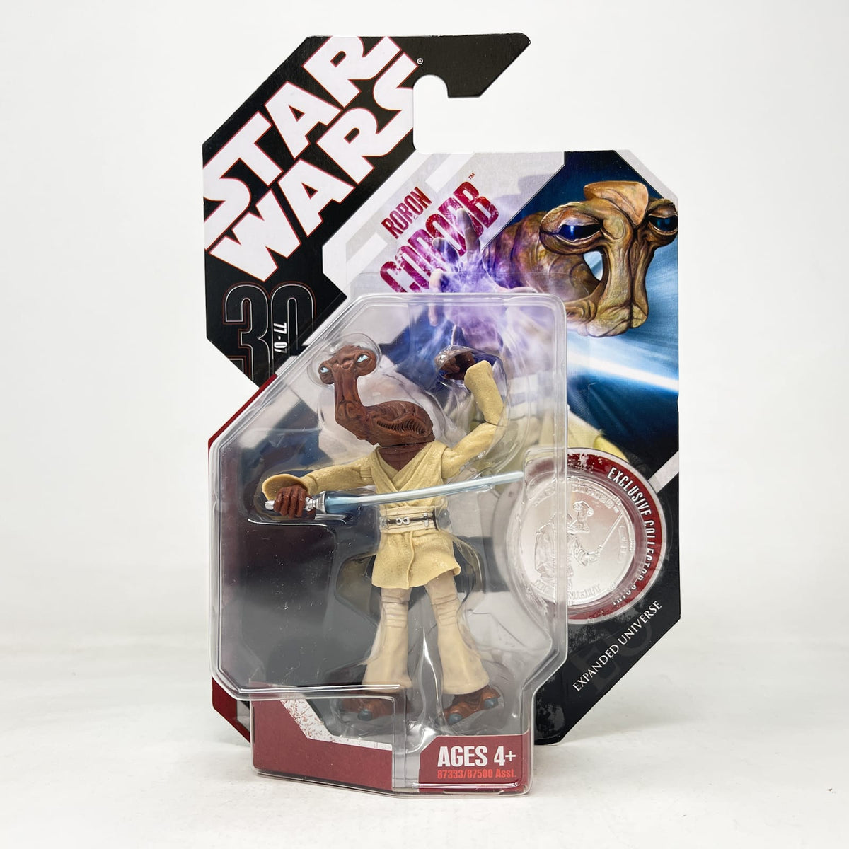 Vintage Hasbro Star Wars Mid MOC Roron Corobb #31 - Hasbro 30th Anniversary Collection 3.75"