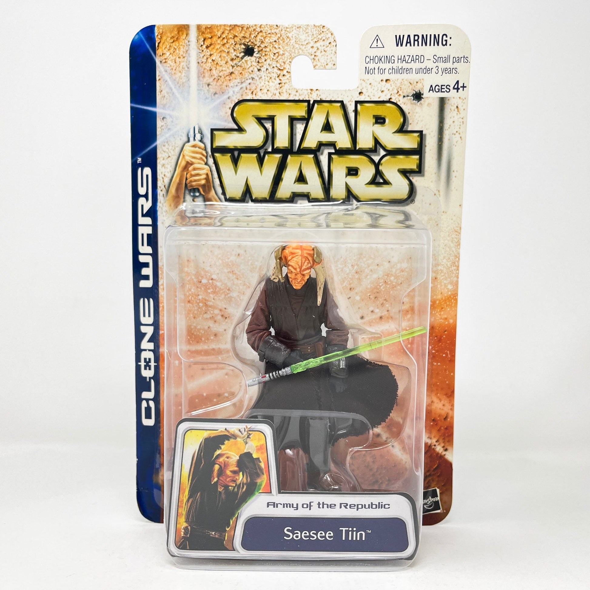 Vintage Hasbro Star Wars Mid MOC Saesee Tiin 03-51 (2003) - SAGA Clone Wars MOC