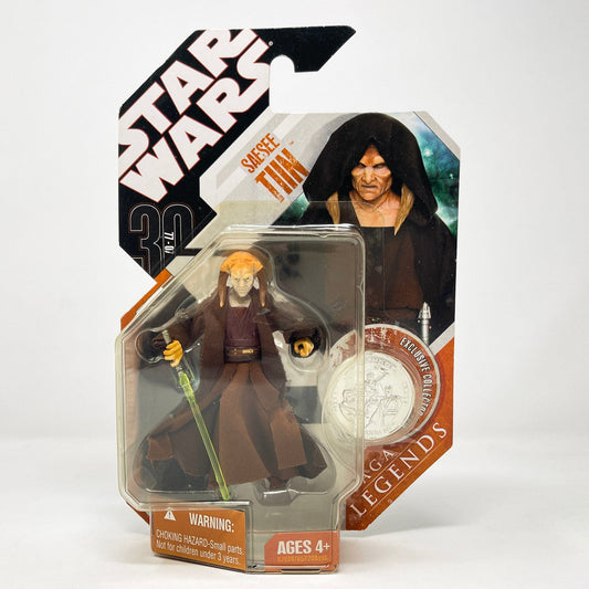Vintage Hasbro Star Wars Mid MOC Saesee Tiin - Hasbro 30th Anniversary Collection