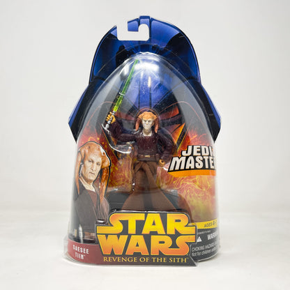 Vintage Hasbro Star Wars Mid MOC Saesee Tiin (Jedi Master) #30 - Hasbro ROTS 2005