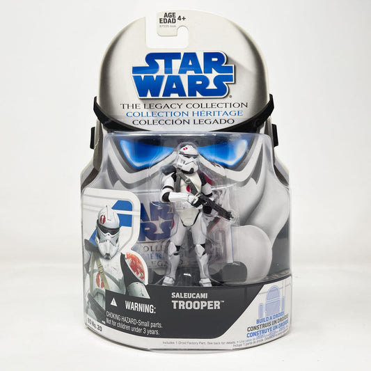Vintage Hasbro Star Wars Mid MOC Saleucami Trooper BD 20 - Hasbro Legacy Collection (2008)