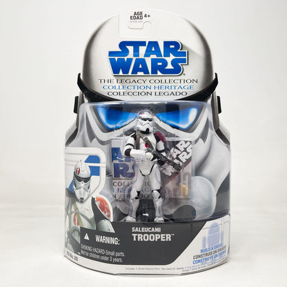 Vintage Hasbro Star Wars Mid MOC Saleucami Trooper BD 20 - Hasbro Legacy Collection (2008)