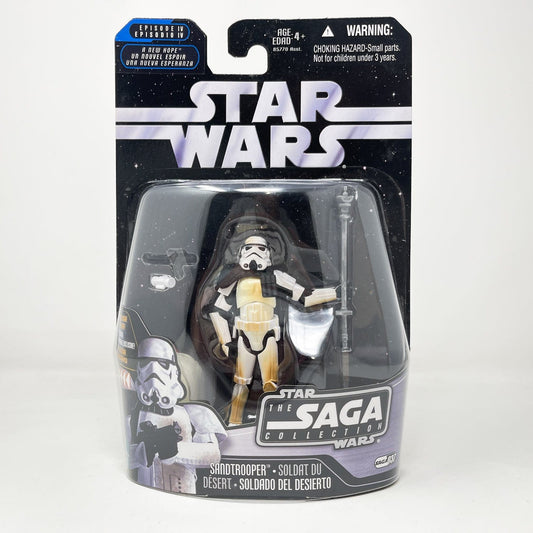 Vintage Hasbro Star Wars Mid MOC Sandtrooper #37 - Hasbro Saga Collection (2006)